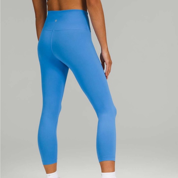 NWOT / Lululemon Wunder Train High-Rise Crop 23" - Picture 3 of 5